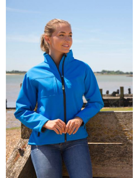 Jachetă softshell cu 3 straturi pentru femei